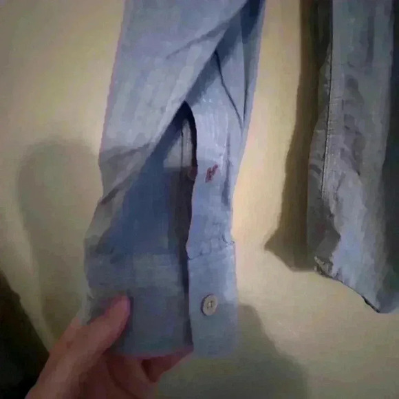 Cova Men's Blue Button Down Shirt size L - Picture 3 of 5